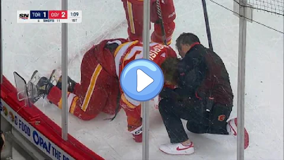 Video thumb: Martin Pospisil's accidental injury involving Auston Matthews