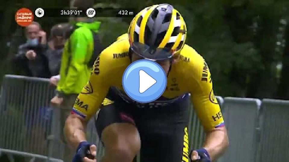 Play video: Primoz Roglic Defeats Ineos on Dauphiné Stage 2 Video thumb: Primoz Roglic Defeats Ineos on Dauphiné Stage 2
