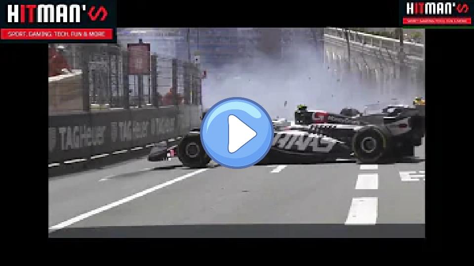 Play video: Sergio Perez Big Crash | F1 2024 Monaco Grand Prix Video thumb: Sergio Perez Big Crash | F1 2024 Monaco Grand Prix