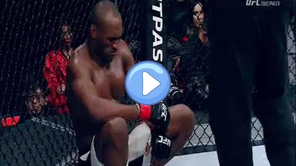 Play video: Referee Tells Kamaru Usman to Stop Faking Nut Shot Video thumb: Referee Tells Kamaru Usman to Stop Faking Nut Shot