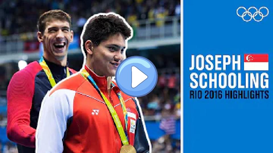 Play video: Joseph Schooling: The Man Who Beat Michael Phelps! | Athlete Highlights Video thumb: Joseph Schooling: The Man Who Beat Michael Phelps! | Athlete Highlights
