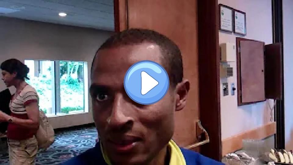 Play video: Kenenisa Bekele discusses his comeback from injury, new track, and gadgets. Video thumb: Kenenisa Bekele discusses his comeback from injury, new track, and gadgets.