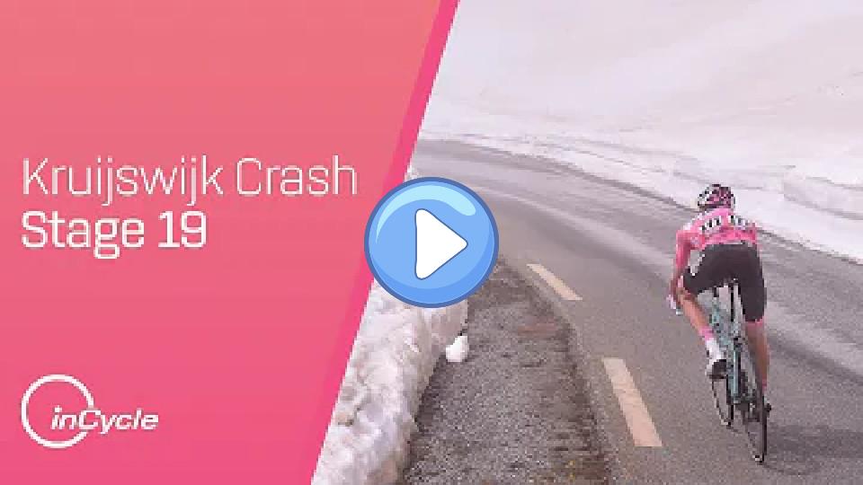 Play video: Kruijswijk Loses Time After Major Crash | Giro d'Italia 2016 | inCycle Video thumb: Kruijswijk Loses Time After Major Crash | Giro d'Italia 2016 | inCycle