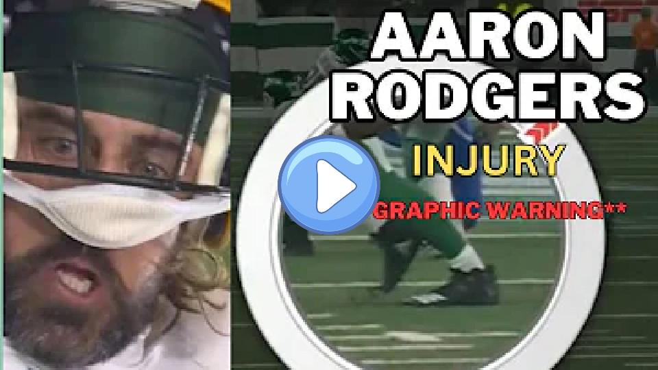 Play video: 🚨 Aaron Rodgers' Season-Ending Injury 😱 (Slow Motion Footage) 🚨 Video thumb: 🚨 Aaron Rodgers' Season-Ending Injury 😱 (Slow Motion Footage) 🚨