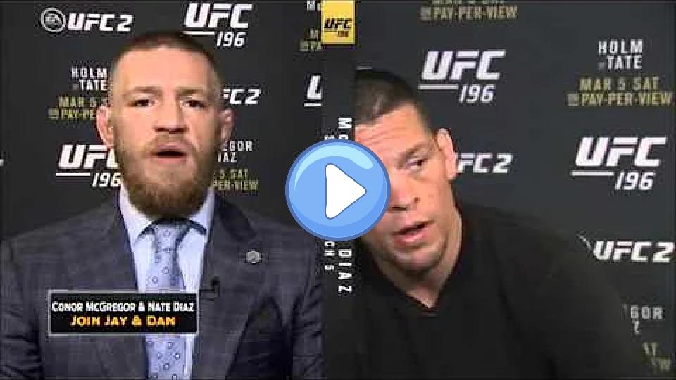 Play video: Nate Diaz doesn't know what a gazelle is. Video thumb: Nate Diaz doesn't know what a gazelle is.