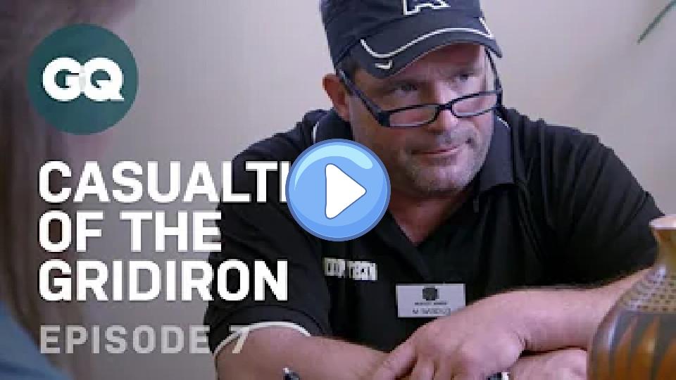Play video: Retired Players Enter Rehab for Addiction–Football Injuries–GQ: Casualties of the Gridiron–EP7 Video thumb: Retired Players Enter Rehab for Addiction–Football Injuries–GQ: Casualties of the Gridiron–EP7