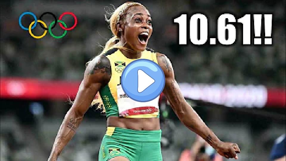 Play video: Elaine Thompson Breaks Historic 100-Meter Record of Florence Griffith Joyner! Video thumb: Elaine Thompson Breaks Historic 100-Meter Record of Florence Griffith Joyner!