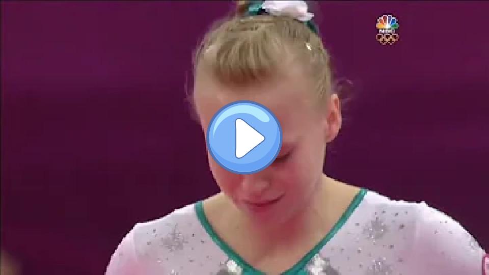 Video thumb: A gymnast was injured on the vault. 💔