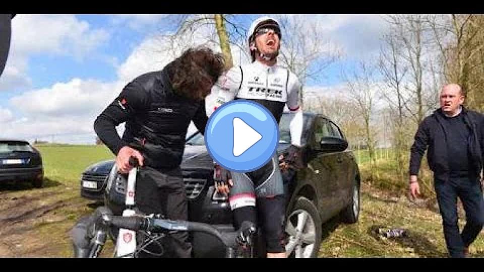 Play video: Spartacus: Fabian Cancellara Crash at E3 Harelbeke 2015 Video thumb: Spartacus: Fabian Cancellara Crash at E3 Harelbeke 2015