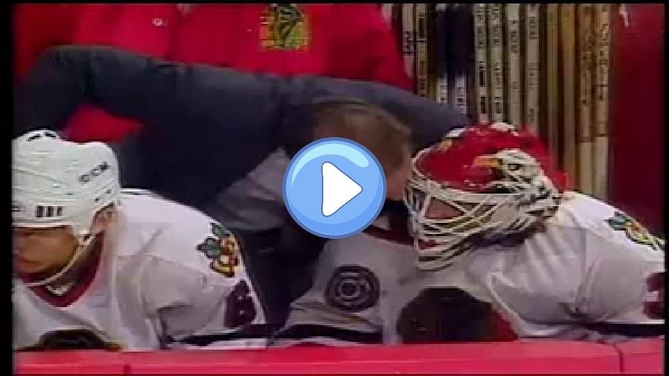 Play video: Ed Belfour vs. Mike Keenan Video thumb: Ed Belfour vs. Mike Keenan