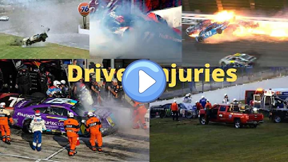Play video: NASCAR Driver Injuries Video thumb: NASCAR Driver Injuries