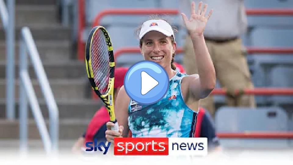 Play video: Former British No. 1 Johanna Konta retires from tennis after battling a knee injury Video thumb: Former British No. 1 Johanna Konta retires from tennis after battling a knee injury