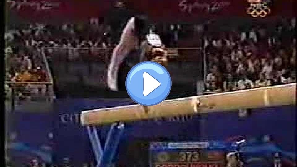 Play video: Yelena Produnova - 2000 Olympics Event Finals - Balance Beam Video thumb: Yelena Produnova - 2000 Olympics Event Finals - Balance Beam