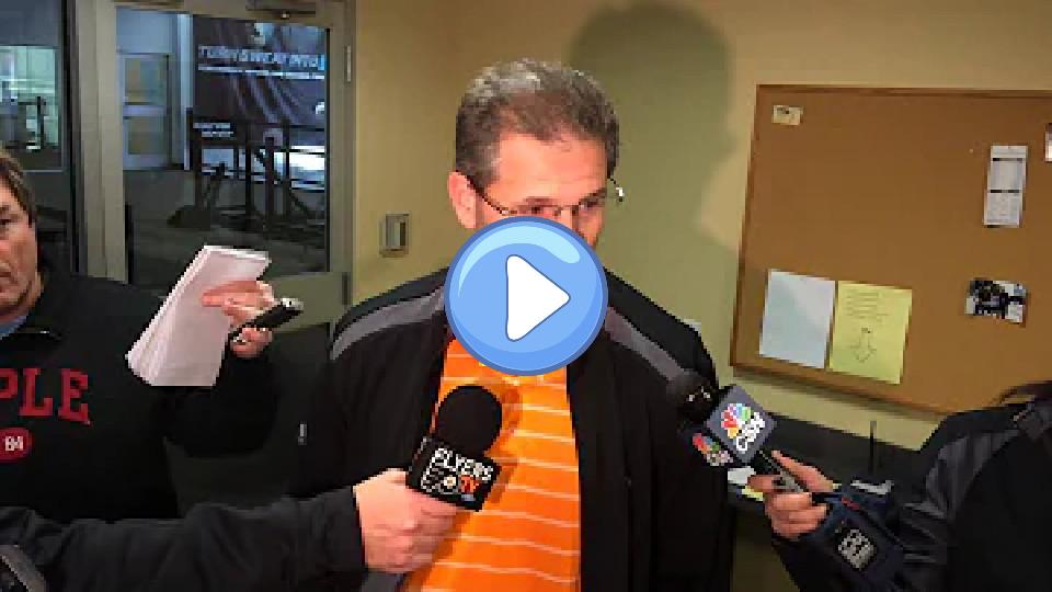 Play video: Flyers GM Ron Hextall discusses Michael Raffl's injury. Video thumb: Flyers GM Ron Hextall discusses Michael Raffl's injury.