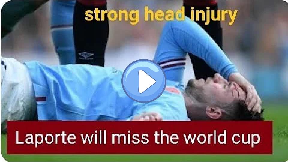 Play video: Aymeric Laporte's head injury vs Brentford 😡😔 Video thumb: Aymeric Laporte's head injury vs Brentford 😡😔