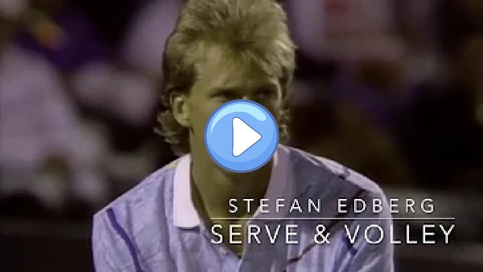 Play video: Stefan Edberg - Net Game Video thumb: Stefan Edberg - Net Game