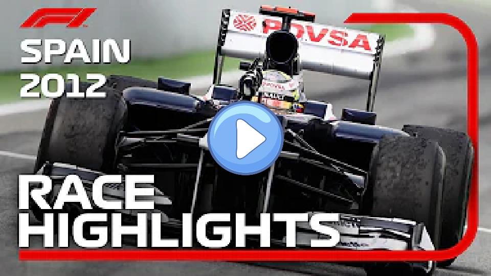 Video thumb: Pastor Maldonado's Sole F1 Victory | 2012 Spanish Grand Prix Highlights