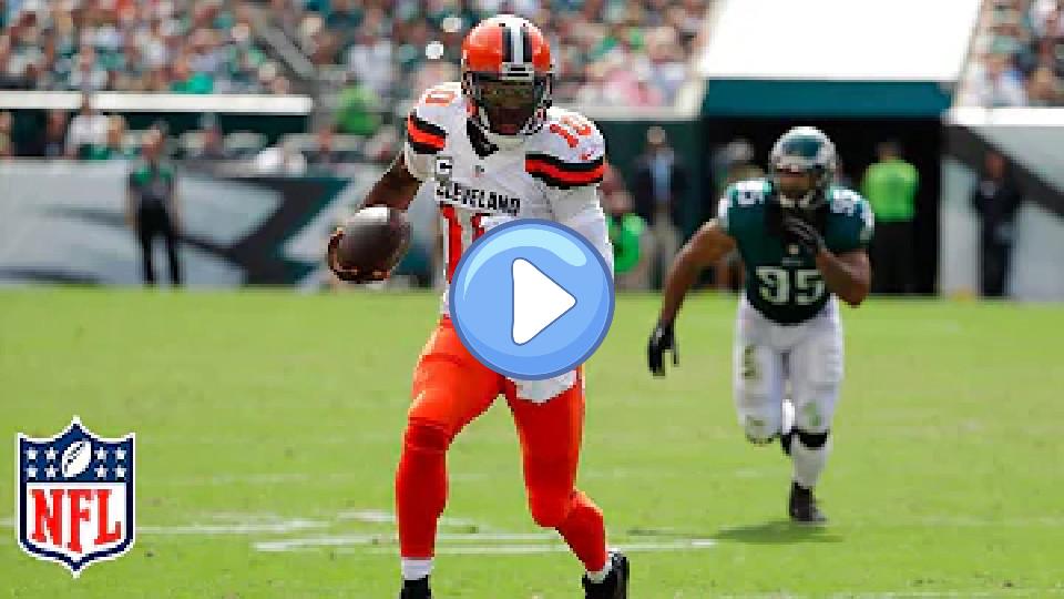 Play video: RGIII Injures Shoulder vs. Eagles | Browns vs. Eagles | NFL Video thumb: RGIII Injures Shoulder vs. Eagles | Browns vs. Eagles | NFL
